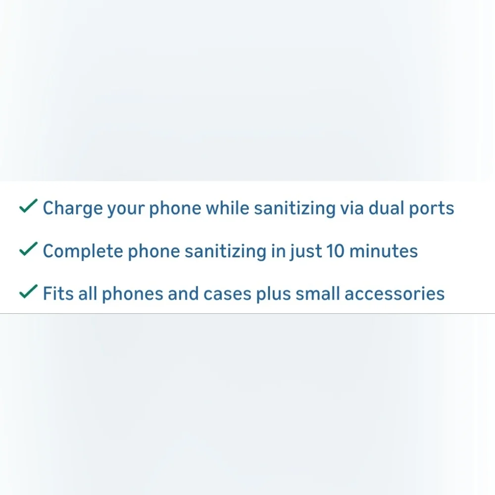 PhoneSoap 3 UV Phone Sanitizer and Charger Silver